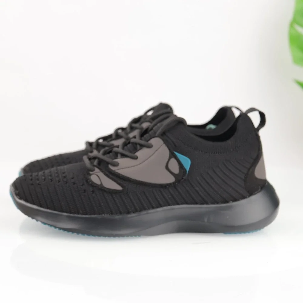 Vessi Womens Everyday Move Sneaker Size 5 Waterproof Black Lace Up Comfort Shoes